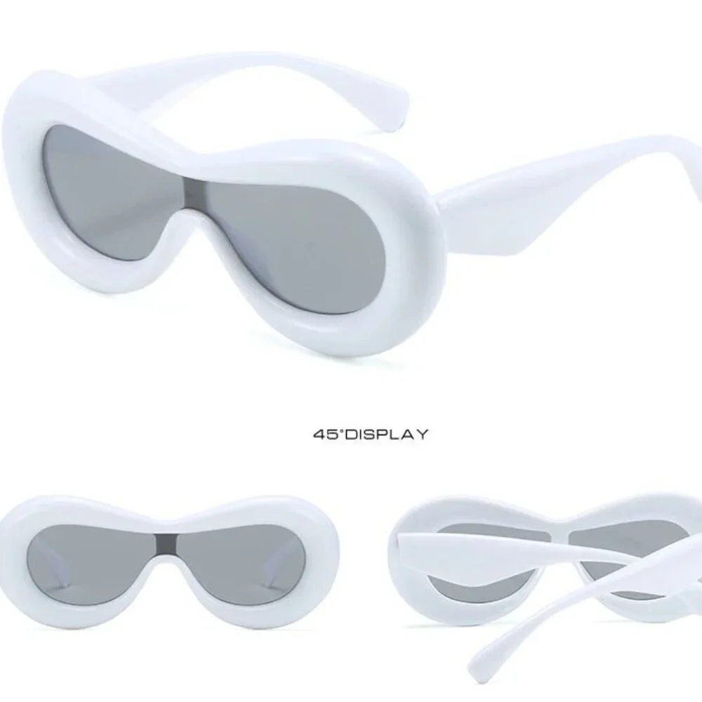 Women Sunglasses Fashion Luxury Style Outdoor White Frame Party Outdoor Elegant‎